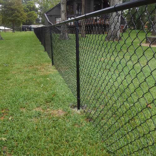 Black Vinyl Fence
