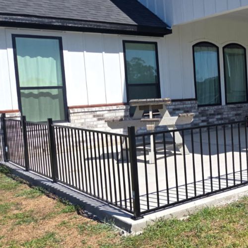 Wrought Iron Fence